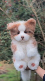 Handcrafted Lifelike Special Edition Border Collie Plush - Image 2
